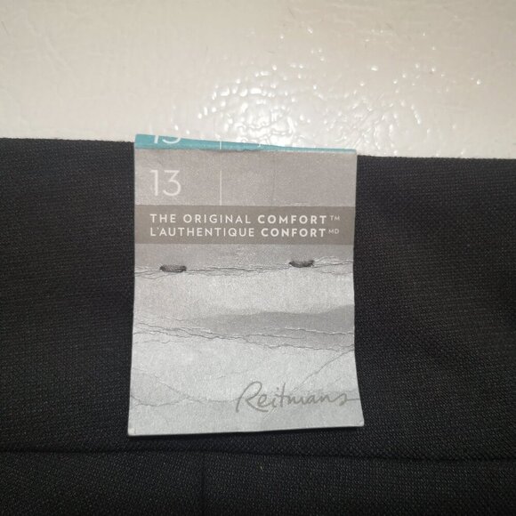 NWT Retimans "The Original Comfort" Ladies Size 13 Pull On Style Grey Pants - Picture 6 of 11